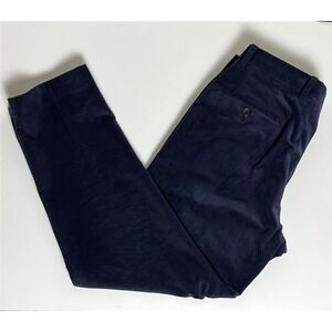 Archer Navy Blue Corduroy Pants Men's Size 31x26 Handmade USA Cotton Spandex